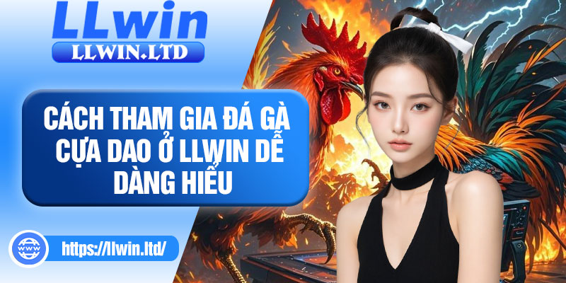 Cách tham gia đá gà cựa dao ở LLWIN dễ dàng hiểu